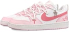 Shop (W) 나이키 코트 보로우 로우 "고딕 핑크" (커스텀) DV5456-105(TeamEight-女款dv粉十字架)