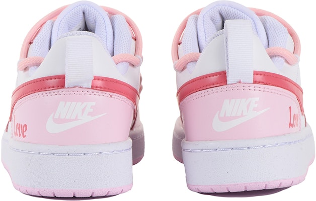 【客製化球鞋】 Nike Court Borough 高街 Vibe風 低筒 板鞋 女款 粉白 Shop 【客製化球鞋】 Nike Court Borough 高街 Vibe風 低筒 板鞋 女款 粉白