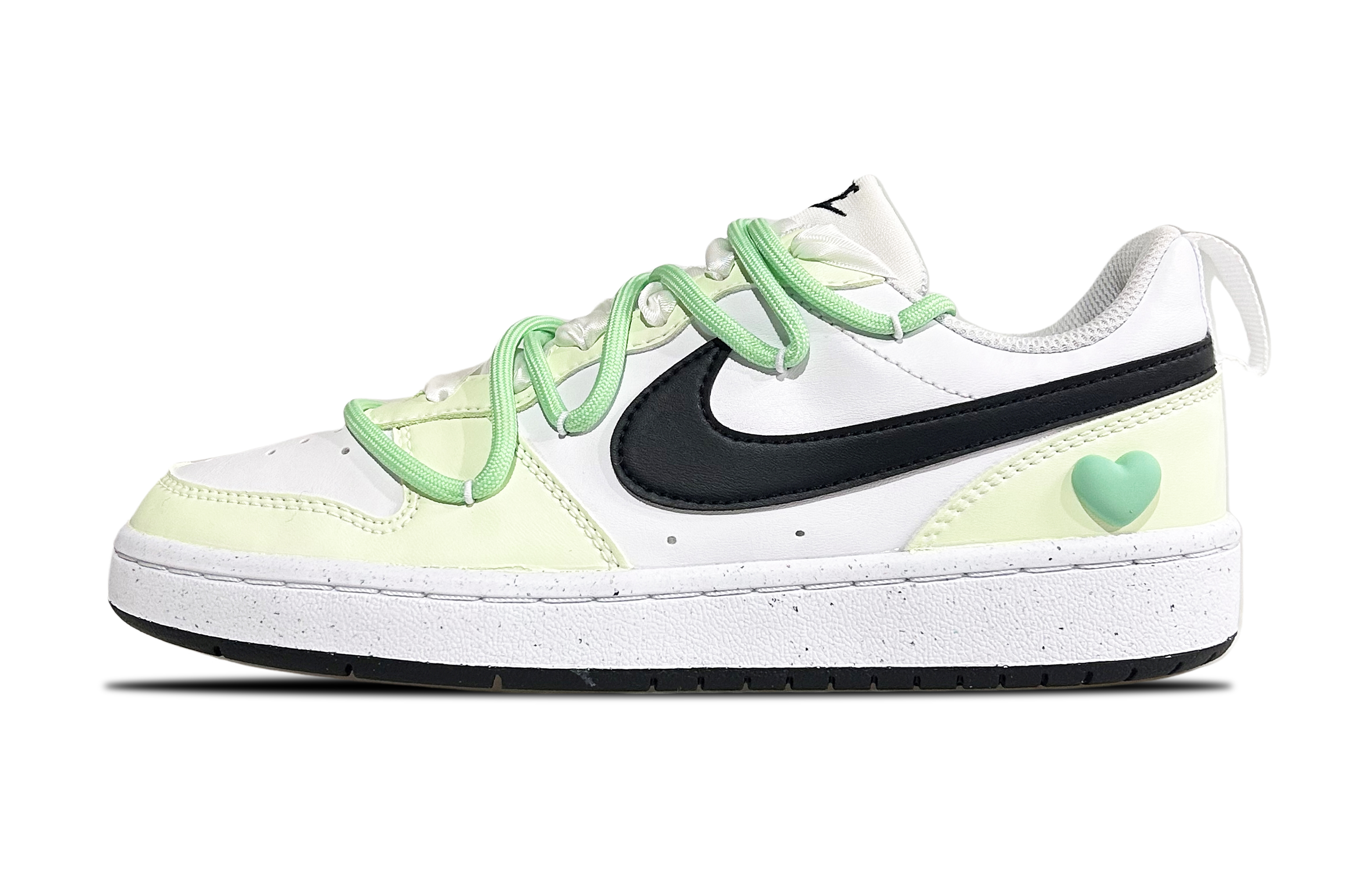 [Custom Shoes] (W) Nike Court Borough Low 'Jasmine Milk Green'