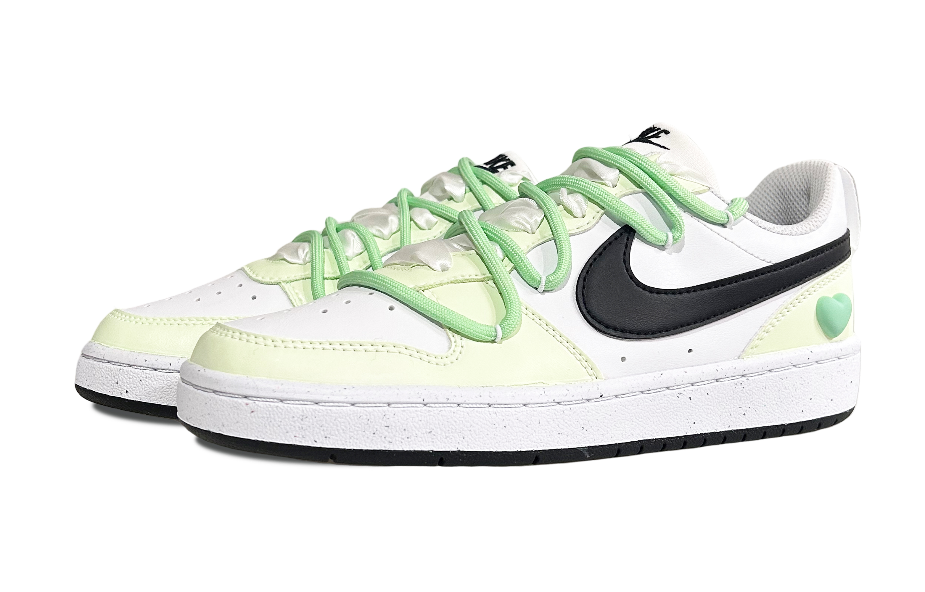 [Custom Shoes] (W) Nike Court Borough Low 'Jasmine Milk Green' 圖 3