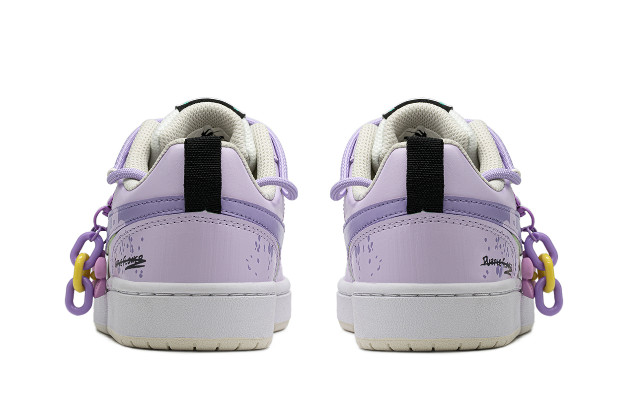 Purchase (W) [定制鞋款] 耐克 Court Borough Low '薰衣草飞溅' FJ7692-191(TeamA-泼墨小花S-BOX)