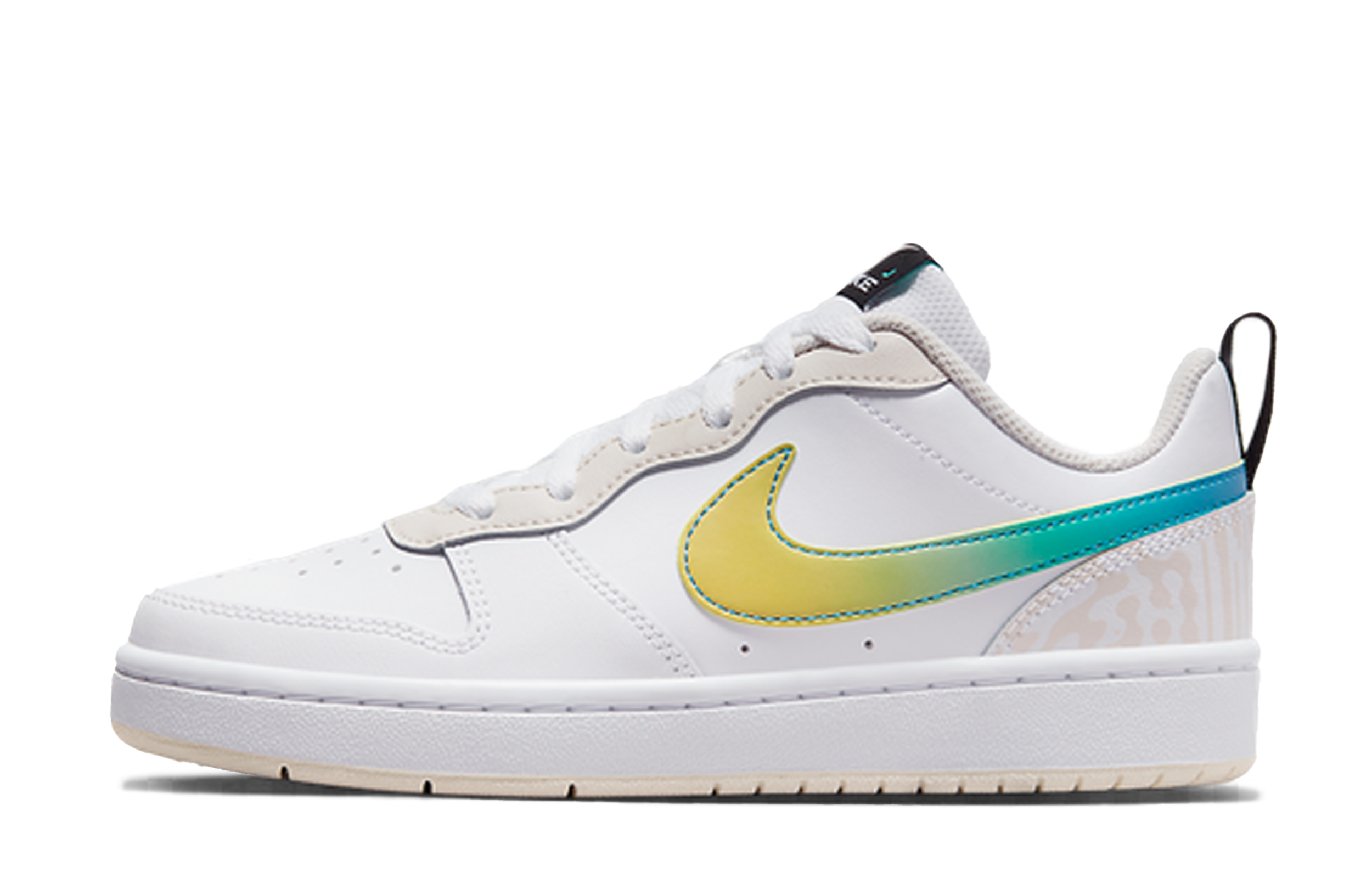 Sizing (W) [定制鞋款] 耐克 Court Borough Low '薰衣草飞溅' FJ7692-191(TeamA-泼墨小花S-BOX)