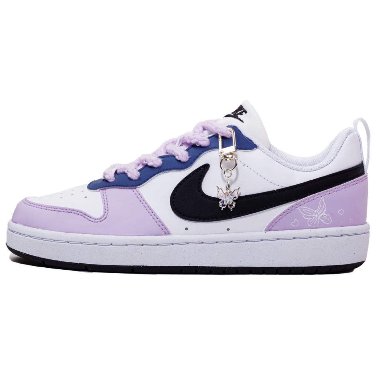 [Custom Shoes] (W) Nike Court Borough Low 'Lilac Moth' 圖 2