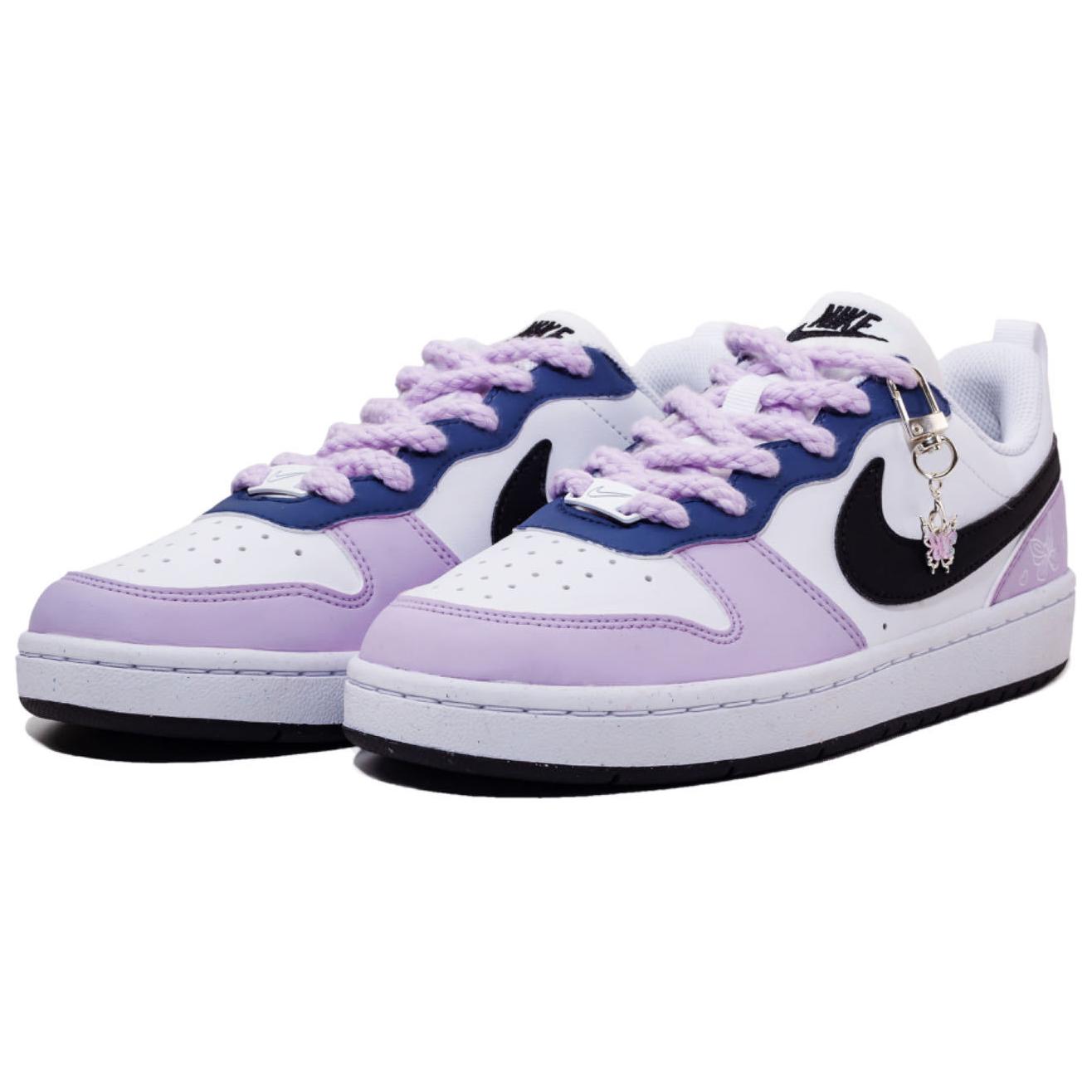 [Custom Shoes] (W) Nike Court Borough Low 'Lilac Moth' 圖 4