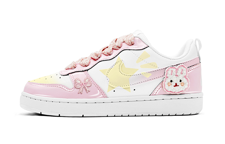 [Custom Shoes] (W) Nike Court Borough Low 'Lucky Star Bunny'