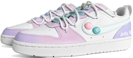 【客製球鞋】 Nike Court Borough 花漾 馬卡龍 低筒 板鞋 女款 粉紫 Shop 【客製球鞋】 Nike Court Borough 花漾 馬卡龍 低筒 板鞋 女款 粉紫