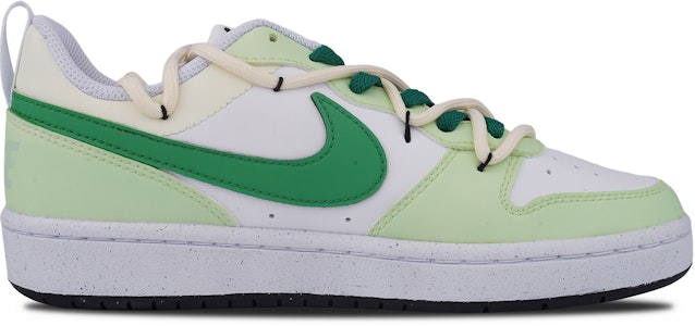 【定制球鞋】 Nike Court Borough 夏日主題 抹茶冰淇淋 解構 防滑耐磨 低幫 板鞋 女款 白綠 Order 【定制球鞋】 Nike Court Borough 夏日主題 抹茶冰淇淋 解構 防滑耐磨 低幫 板鞋 女款 白綠