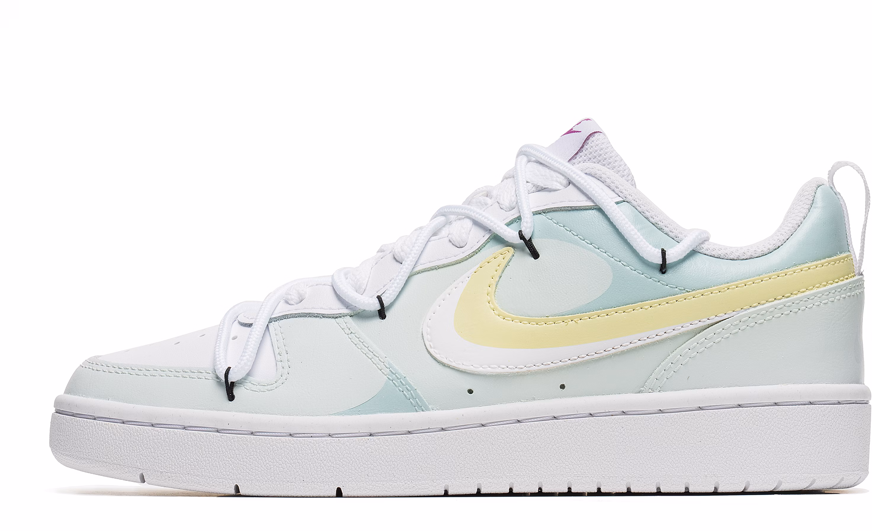 custom-shoes-women-nike-court-borough-low-mint-green-dopamine