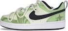 Order 【客製球鞋】Nike Court Borough 薄荷甜星 少女 多巴胺 清爽夏日 解構綁帶 低筒 板鞋 女款 黃綠色