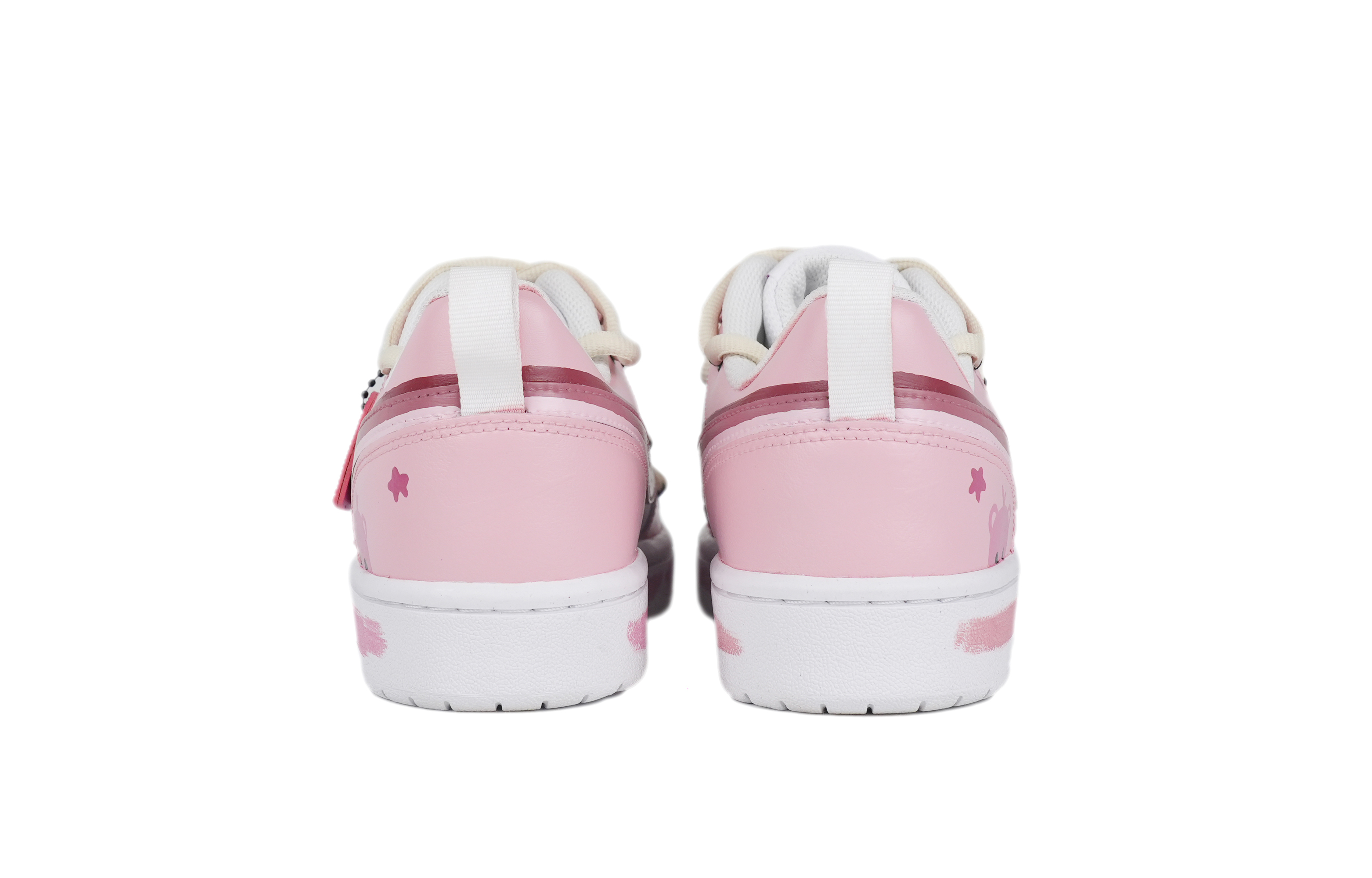 [Custom Shoes] (W) Nike Court Borough Low 'Pink White Lucky Custom' 圖 5