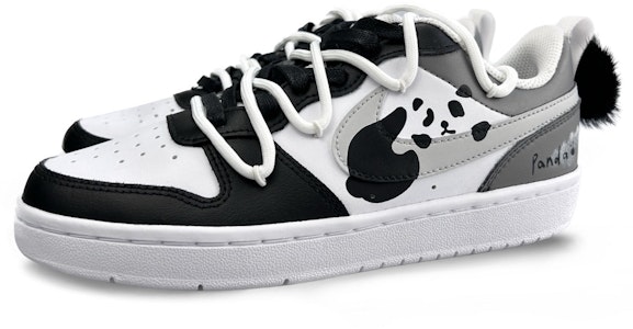 (W) 나이키 코트 버로우 로우 '장난꾸러기 팬더' (커스텀 슈즈) BQ5448-100(Team220-调皮小熊猫) Shop (W) 나이키 코트 버로우 로우 '장난꾸러기 팬더' (커스텀 슈즈) BQ5448-100(Team220-调皮小熊猫)