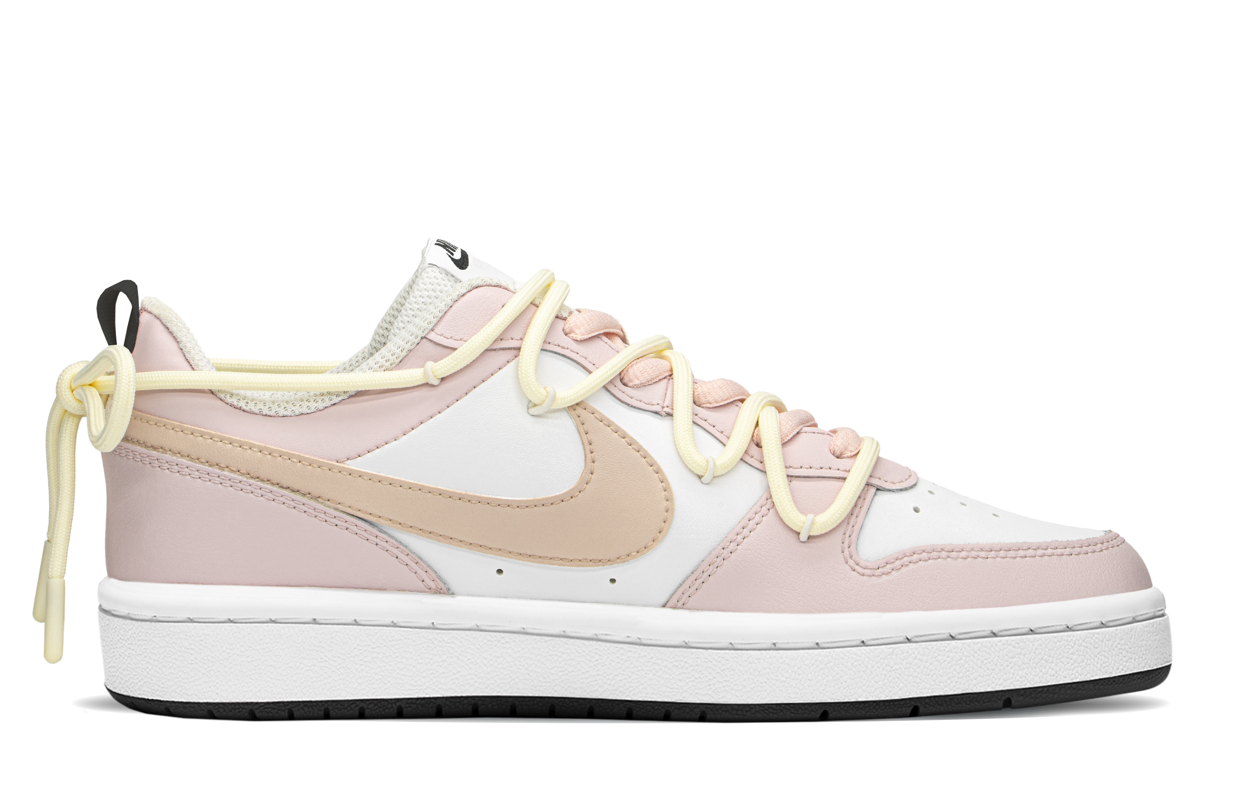 Order (W) [Zapatillas Personalizadas] Nike Court Borough Low 'Sakura Rosa' BQ5448-104(TeamA-浪漫樱粉S-BOX)