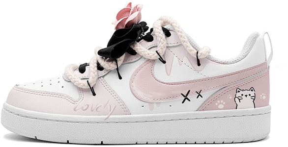 (W) Zapatillas Nike Court Borough Low 'Camellia Rosa Verano' BQ5448-100(TeamS2-可爱猫咪S-BOX) Order (W) Zapatillas Nike Court Borough Low 'Camellia Rosa Verano' BQ5448-100(TeamS2-可爱猫咪S-BOX)