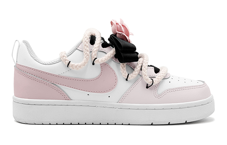 Lookbook (W) Zapatillas Nike Court Borough Low 'Camellia Rosa Verano' BQ5448-100(TeamS2-可爱猫咪S-BOX)