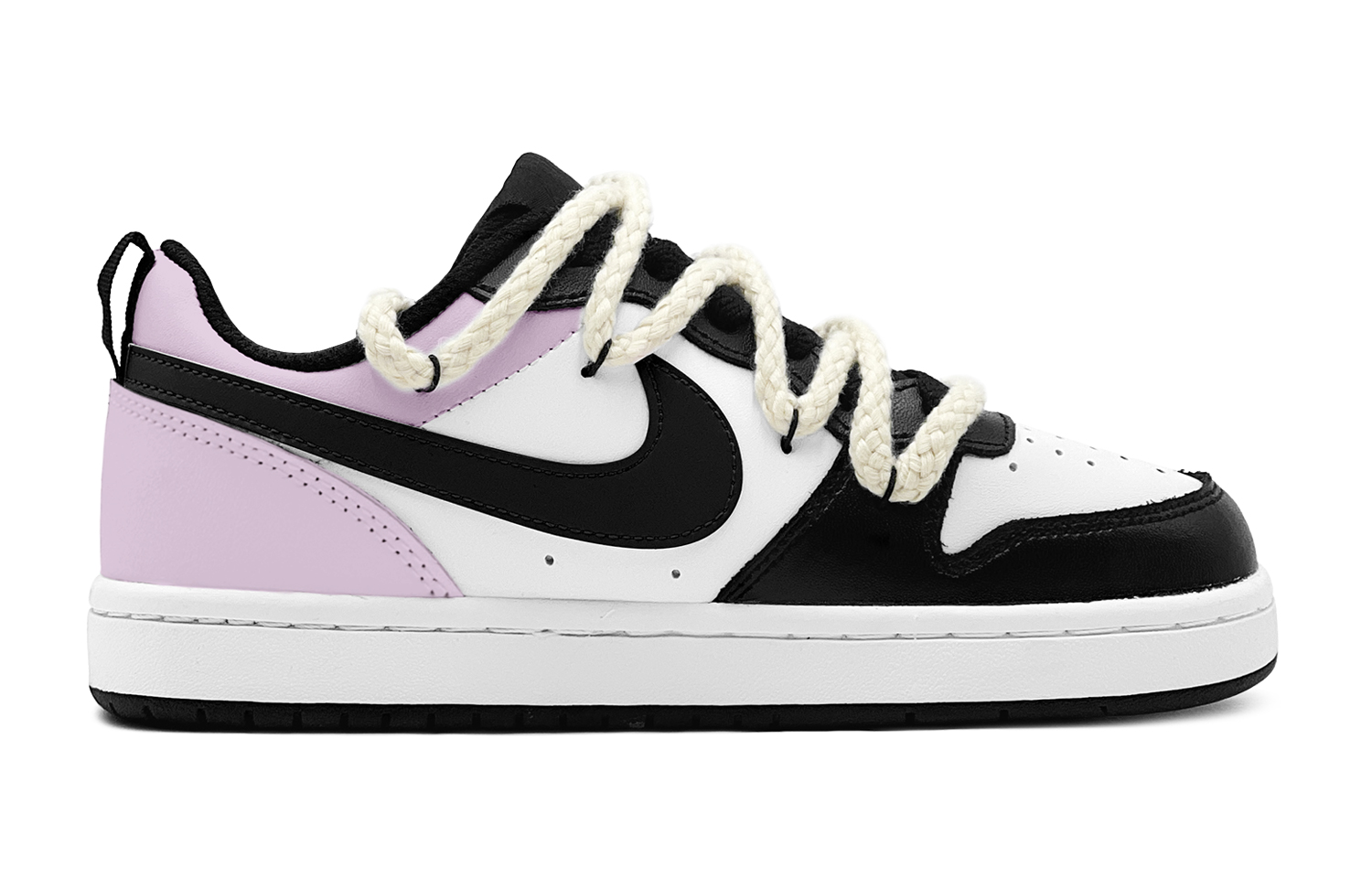 Lookbook (W) [Sepatu Kustom] Nike Court Borough Low 'Summer Sweetheart Ungu Cinta' BQ5448-115(TeamS2-心动紫爱心S-BOX)