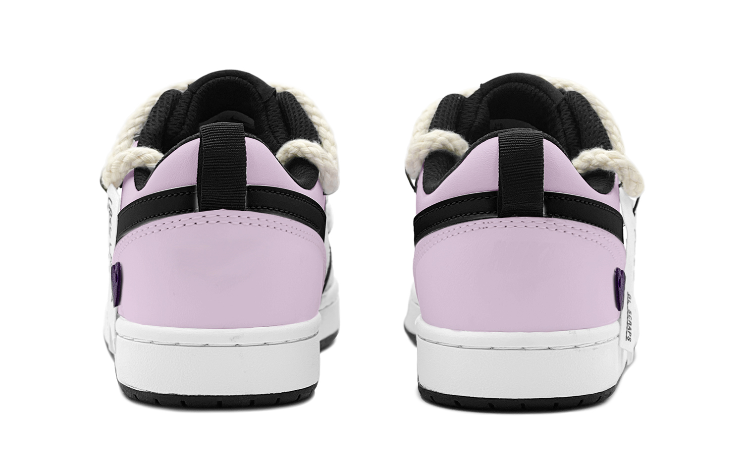 Purchase (W) [Sepatu Kustom] Nike Court Borough Low 'Summer Sweetheart Ungu Cinta' BQ5448-115(TeamS2-心动紫爱心S-BOX)