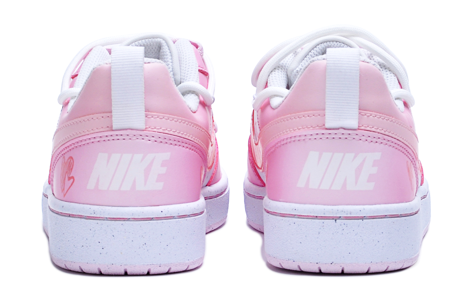 [Custom Shoes] (W) Nike Court Borough Low 'Sweet Love Pink Graffiti Gradient' 圖 5