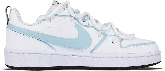 (W) ナイキ コート バーロウ LOW 白青サソリ (カスタム) BQ5448-104(Team298-线条蝎子) Lookbook (W) ナイキ コート バーロウ LOW 白青サソリ (カスタム) BQ5448-104(Team298-线条蝎子)