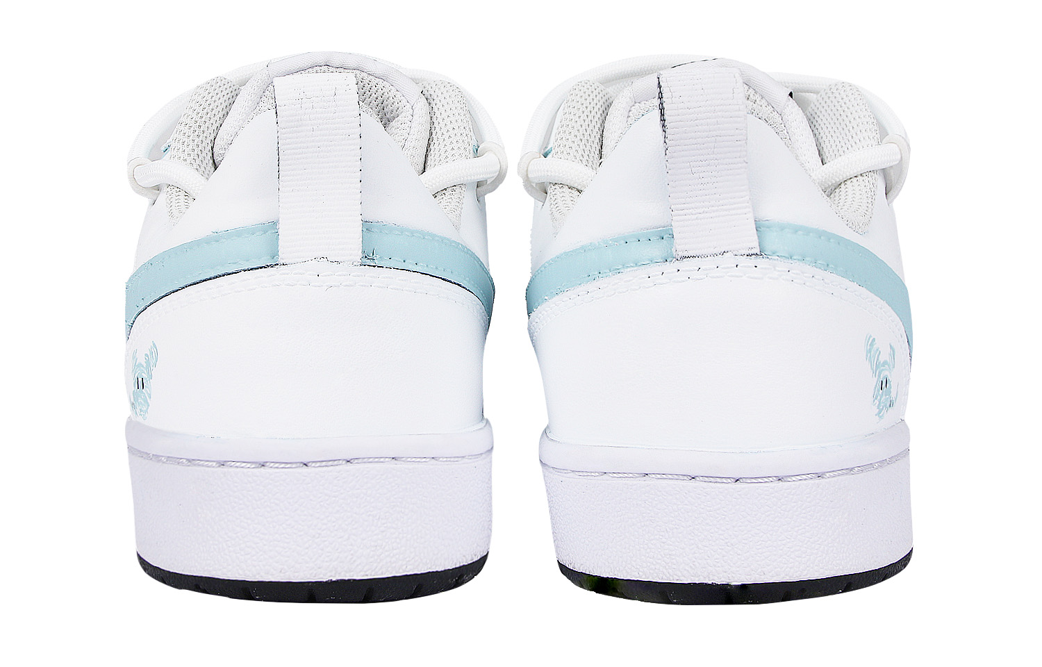 Purchase (W) [Kasut Reka Khas] Nike Court Borough Low 'Putih Biru Kala Jengking' BQ5448-104(Team298-线条蝎子)