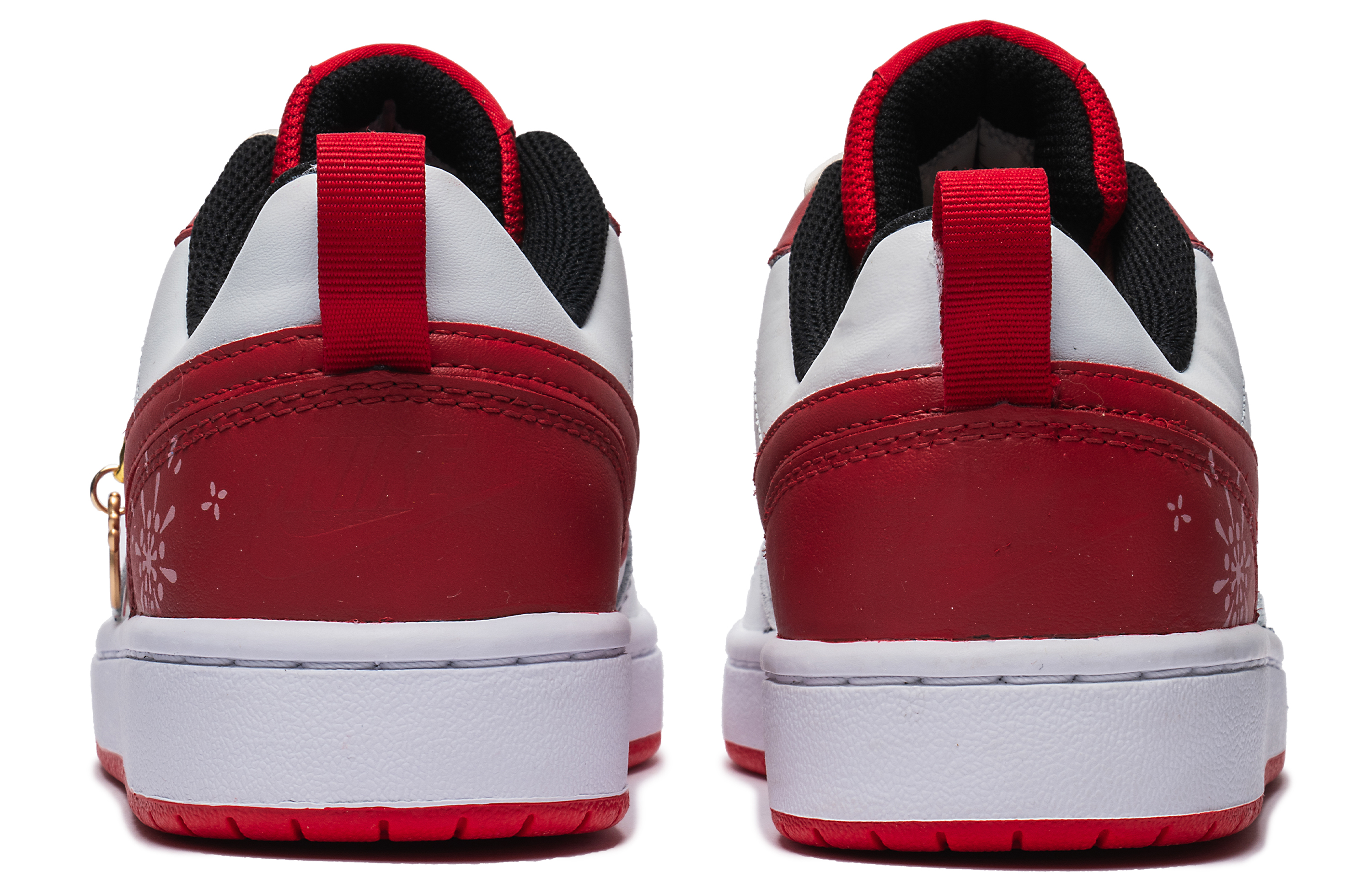 Shop 【訂製球鞋】 Nike Court Borough Low野鶴製作 龍年系列 新年來福 低筒 板鞋 女款 紅