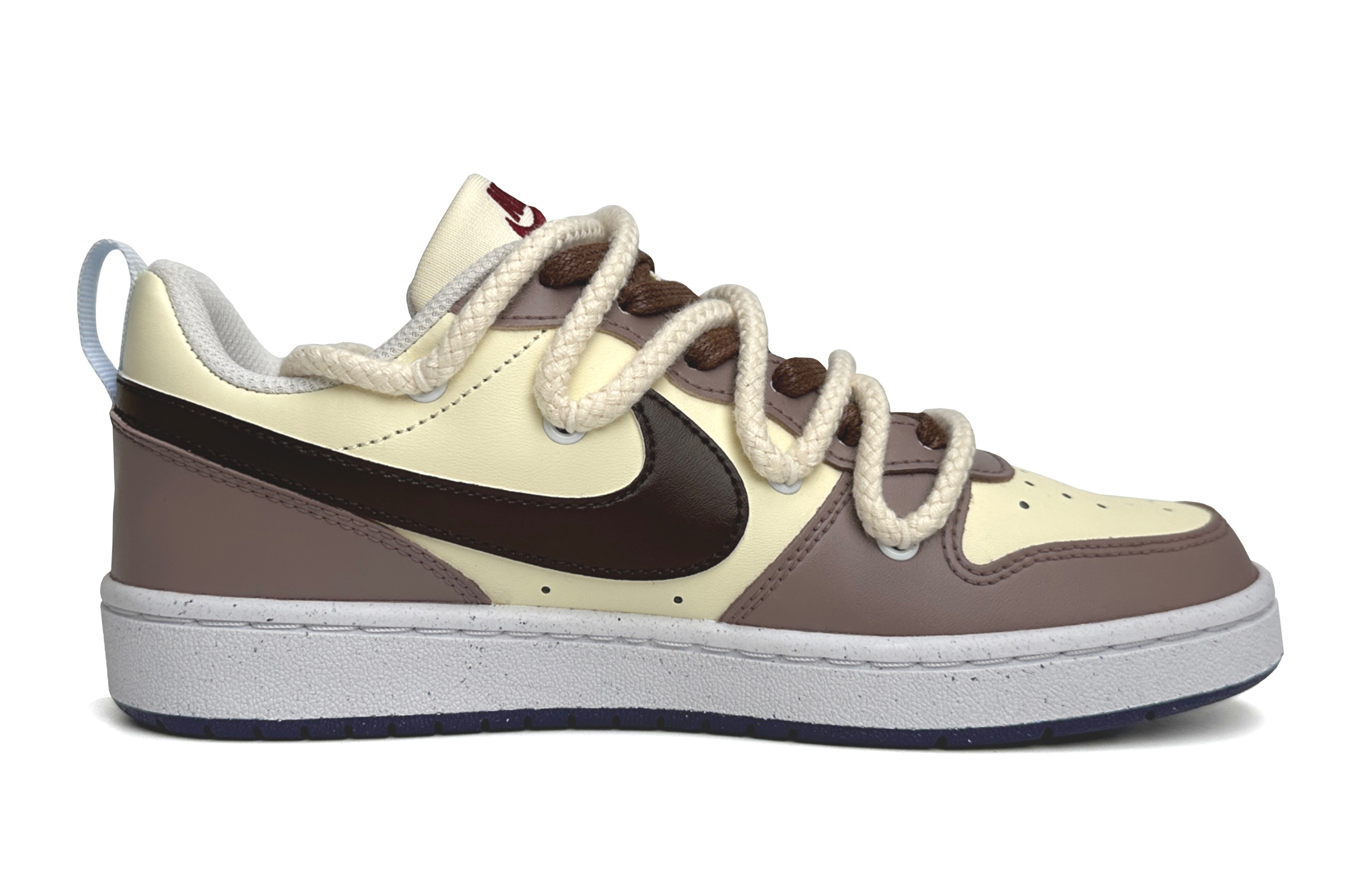 [Custom Shoes] (W) Nike Court Borough Low 'Yellow Biscuit Bear' 圖 2