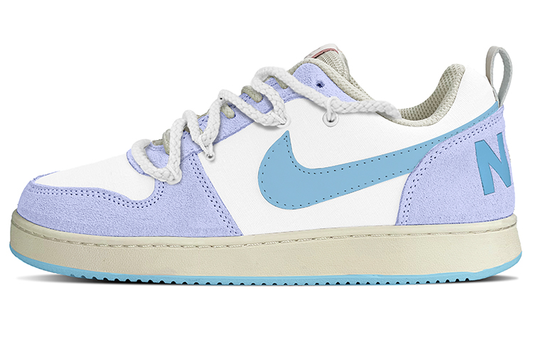 Buy (W) 나이키 커스텀 보로우 로우 "라벤더 바이브" (화이트/퍼플/블루) 861533-101(TeamY-女款薰衣草白紫蓝)