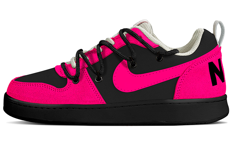 Buy (W) Nike Court Borough Low PRM "Shibuya Y2K Rosa Fluorescente" 861533-101(TeamY-女款涩谷辣妹荧光粉)