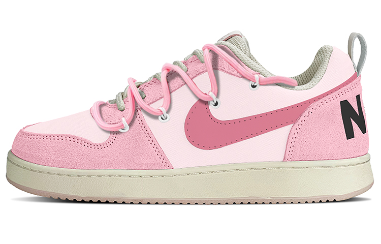 [Custom Shoes] (W) Nike Court Borough Low PRM 'Strawberry Pink'