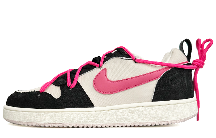 Buy (W) [Sepatu Kustom] Nike Court Borough Low PRM 'Rose Pink' 861533-101(Team13-玫红双钩)