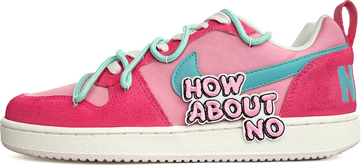 custom-shoes-women-nike-court-borough-low-prm-strawberry-shaved-ice