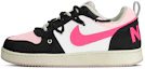 Buy 【客製球鞋】Nike Court Borough Low PRM 澀谷辣妹 多巴胺 Y2K 解構 低筒 板鞋 女款 黑粉