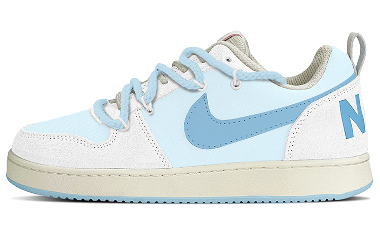 [Custom Shoes] (W) Nike Court Borough Low PRM 'Sea Salt Milk Vibe'