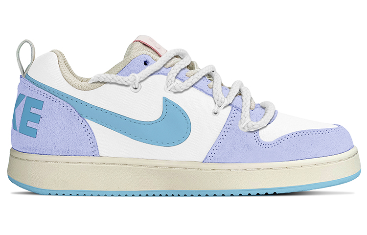 Order (W) 나이키 커스텀 보로우 로우 "라벤더 바이브" (화이트/퍼플/블루) 861533-101(TeamY-女款薰衣草白紫蓝)