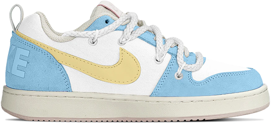 【定製球鞋】Nike Court Borough LowPRM夏日牛奶糖小海豚vibe解構 低筒 球鞋 女款 藍白 Order 【定製球鞋】Nike Court Borough LowPRM夏日牛奶糖小海豚vibe解構 低筒 球鞋 女款 藍白