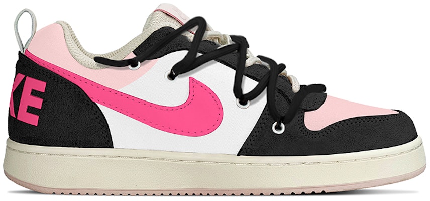 【客製球鞋】Nike Court Borough Low PRM 澀谷辣妹 多巴胺 Y2K 解構 低筒 板鞋 女款 黑粉 Order 【客製球鞋】Nike Court Borough Low PRM 澀谷辣妹 多巴胺 Y2K 解構 低筒 板鞋 女款 黑粉