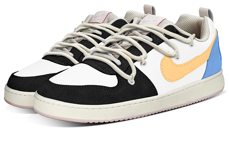 Lookbook (W) [定制鞋] 耐克Court Borough Low PRM '复古闪光蓝Y2K' 861533-101(TeamY-女款复古闪电蓝黑)