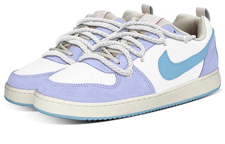 Lookbook (W) 나이키 커스텀 보로우 로우 "라벤더 바이브" (화이트/퍼플/블루) 861533-101(TeamY-女款薰衣草白紫蓝)