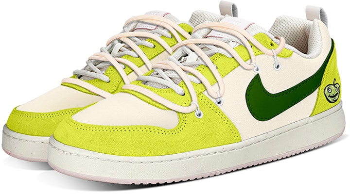 (W) 나이키 코트 보로우 레트로 애플 그린 (커스텀) 861533-101(TeamY-女款复古做旧青苹果米绿) Lookbook (W) 나이키 코트 보로우 레트로 애플 그린 (커스텀) 861533-101(TeamY-女款复古做旧青苹果米绿)