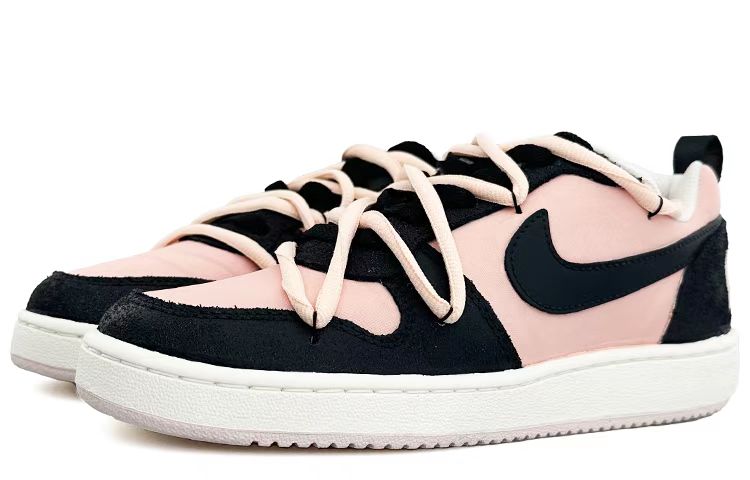 [Custom Shoes] (W) Nike Court Borough Low PRM 'Black Pink Deconstructed' 圖 3
