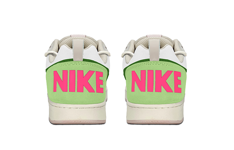 Shop 【客製球鞋】 Nike Court Borough Low PRM 涩谷辣妹 抹茶莓莓 Y2K 解構 低筒 滑板鞋 女款 綠粉