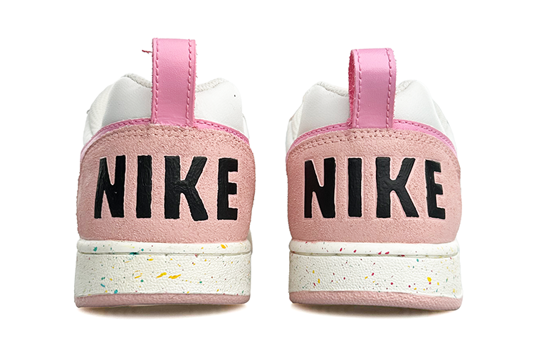 Shop (W) Zapatillas Nike Court Borough Low PRM 'Splatter Fresa Daifuku' 861533-101(Team13-草莓雪媚娘)