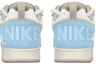 Shop 【定製球鞋】Nike Court Borough LowPRM夏日牛奶糖小海豚vibe解構 低筒 球鞋 女款 藍白