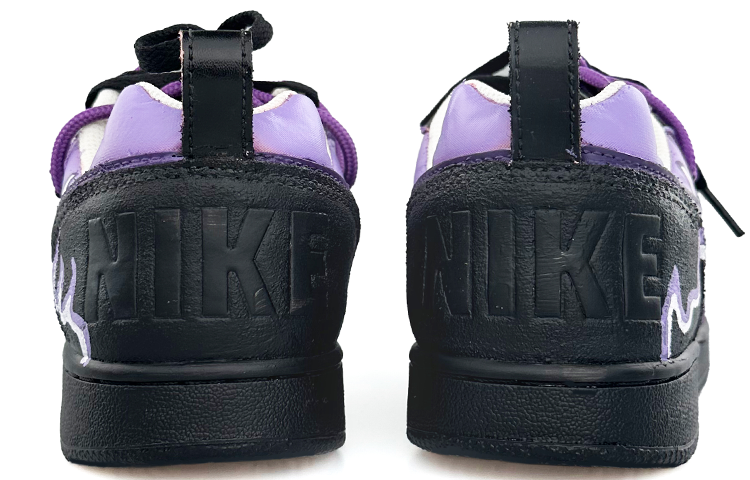 Shop (W) [定制鞋款] 耐克Court Borough Low PRM '黑紫巫毒娃娃' 861533-101(Team13-巫毒娃娃5）