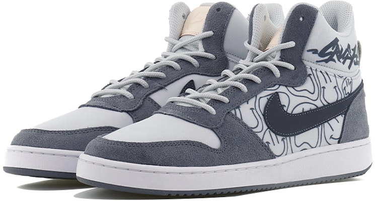 (W) 나이키 코트 보로 미드 "스마일 그라피티" (or) 나이키 보로 미드 "스마일" 844907-005(Team10-涂鸦笑脸QD) Lookbook (W) 나이키 코트 보로 미드 "스마일 그라피티" (or) 나이키 보로 미드 "스마일" 844907-005(Team10-涂鸦笑脸QD)