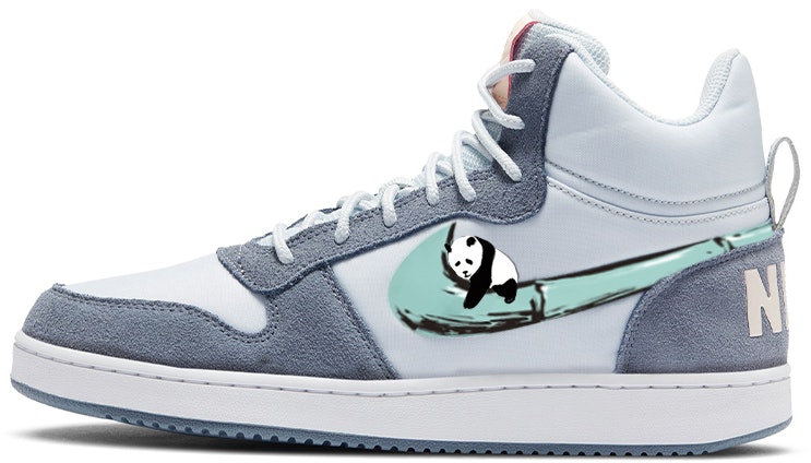 custom-shoes-women-nike-court-borough-mid-panda-bamboo