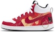 Buy (W) 나이키 코트 버로우 미드 '화이트 레드' 커스텀 슈즈 839977-103(Team10-流金岁月)