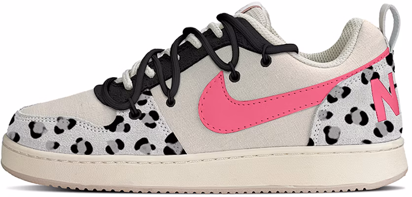 【訂製球鞋】 Nike Court Borough PRM 澀谷辣妹Y2K 豹紋甜心 vibe解構綁帶 低筒 板鞋 女款 粉黑 Buy 【訂製球鞋】 Nike Court Borough PRM 澀谷辣妹Y2K 豹紋甜心 vibe解構綁帶 低筒 板鞋 女款 粉黑