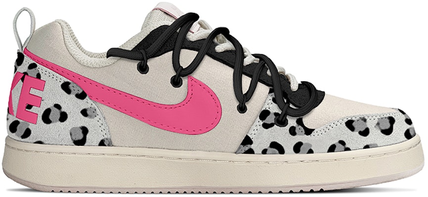 【訂製球鞋】 Nike Court Borough PRM 澀谷辣妹Y2K 豹紋甜心 vibe解構綁帶 低筒 板鞋 女款 粉黑 Lookbook 【訂製球鞋】 Nike Court Borough PRM 澀谷辣妹Y2K 豹紋甜心 vibe解構綁帶 低筒 板鞋 女款 粉黑