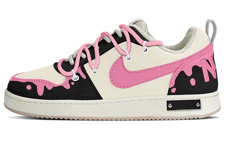 Order (W) Zapatillas Nike Court Borough PRM 'Shibuya Girl Y2K Negro Rosa' 861533-101(TeamY-女款Y2K流心黑粉)