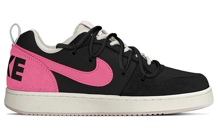 Lookbook 【定製球鞋】Nike Court Borough PRM 復古潮流 涩谷辣妹 新世紀Y2K 人間蜜桃 甜美風格 vibe解構綁帶 低筒 運動鞋 女款 粉黑
